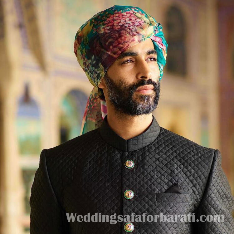 Wedding Floral Safa For Groom, Barati in Delhi, Gurgaon, Noida